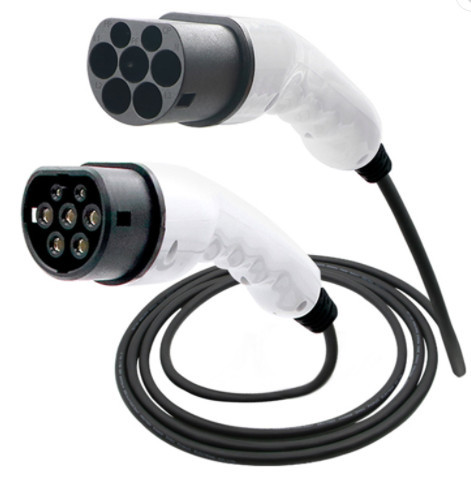 أحدث حالة شركة حول كابل شحن كهربائي للمركبة الكهربائية 250 فولت من النوع 2 Chargepoint TUV SAEJ1772 IP67